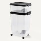 Amazon Basics Pet Food Storage Container Set, 30lbs and 10lbs - Image 5