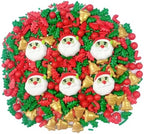 Sentovac Sprinkle Santa Claus Christmas Tree Bells Mix Red Green Sprinkles Edible for Cake Decorating Cookie Cupcake Topper Baking Decorations Halloween Christmas Supplies - Image 2
