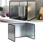 3 Sided Splatter Guard, Foldable Stainless Steel Oil Splatter Screens by Tylulikaty
