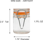 1.7 oz Mini Glass Spice Jars - Image 3
