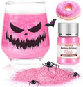 Edible Pink Glitter for Drinks,10g Food Coloring Shimmer Powder for Baking by Sugarzy