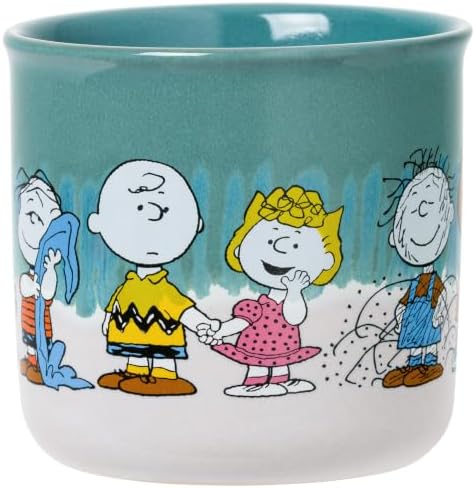 Silver Buffalo Peanuts Snoopy, Reactive Glaze Camper Mug, 20oz - Image 3