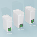 N. NETDOT 3 Pack Small Trash Can - Image 5