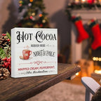 Farmhouse Christmas Decor, Cocoa Christmas Decorations, Winter Holiday - Image 5