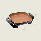 bella Electric Skillet and Frying Pan - Image 2