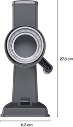 Zyliss Rotary Cheese Grater, 3 Steel Drum Blades, Fruit Grater - Image 3