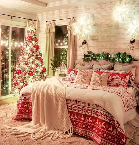 Artlunar Vintage Xmas Decor Rustic Pink Christmas Church Merry Christmas Tin Sign for Home Farmhouse Kicthen Cafe Bar Wall Decor 8 x 12 Inch (3250) - Image 4