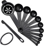 DOTINGHUX Measuring Spoons, Plastic Measuring Spoons Set - Image 2