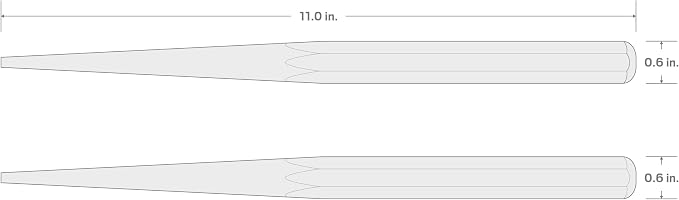 TEKTON 1/4 Inch Alignment Punch | 66177 | Made in USA - Image 7