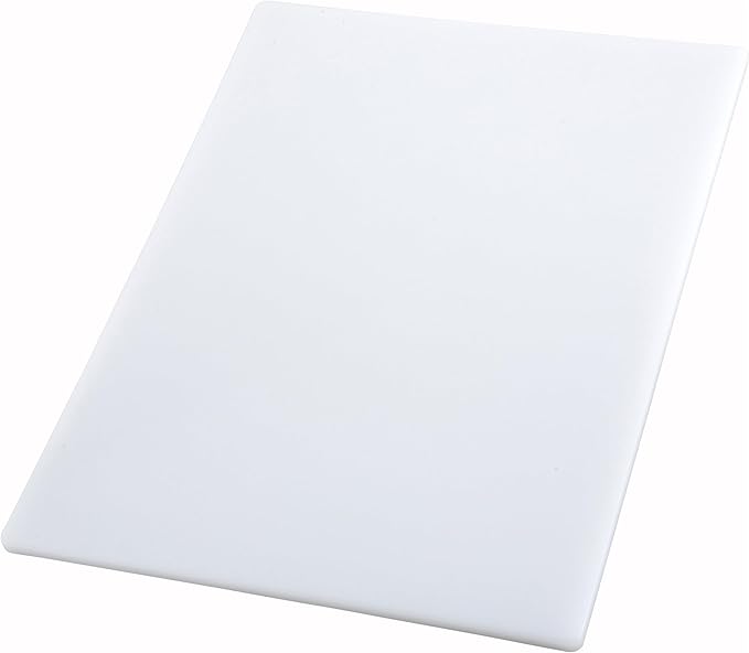 Winco 15-inch x 20-inch x 1/2-inch White Cutting Board by Winco