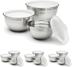 Cuisinart Mixing Bowl Set, Stainless Steel, CTG-00-SMB by Cuisinart