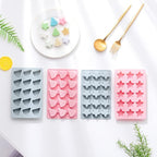 Cute Ice Cube Trays Silicone Chocolate Mold Wax Melt Molds Easy Release Ice - Image 5