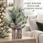 Winter Decor, Christmas Winter Decorations Centerpieces for Home Table - Image 6