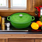 vancasso Enameled Cast Iron Dutch Oven, 9.3 Quart Dutch Oven Pot - Image 5