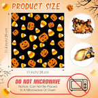 Marspark 100 Sheet Halloween Wax Paper Pumpkin Food Wrapping 11.4 x 11 Inch - Image 3