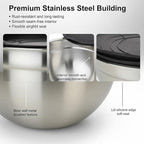 Mixing Bowls with Lids Set of 3 - Image 6