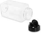 Tosnail 16 Pack 17 Fluid Oz Clear Plastic Spice Jars Spice Containers Spice - Image 4