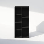 Furinno Reed Closet Organizers and Storage, 7-Cube Closet Organizer, Open Shelf - Image 5