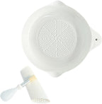 Ceramic Grater Plate for Ginger, Vegetables and Fruits in Kitchen by Unknown
