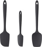 Heat Resistant Silicone Spatula Set of 3, Luxiwise 600ºF High Temp Baking by Unknown