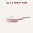 SENSARTE Nonstick Ceramic Frying Pan 10-Inch, Healthy Non Toxic Skillet - Image 7