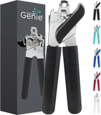 Kitchen Genie Slip Resistant Stainless Steel Manual Can Opener, Sharp Blade by Unknown
