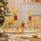 Christmas Reindeer Home Decor, 3pcs Farmhouse Christmas Decorations Indoor - Image 5