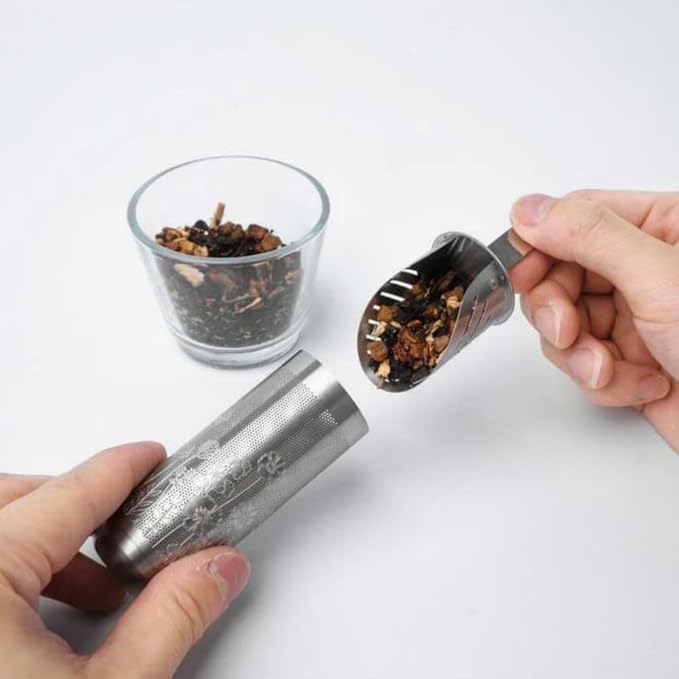 Tea Infuser Spoon For Loose Leaf Tea Filter Stainless Steel Popsicle Tea Stick - Image 3