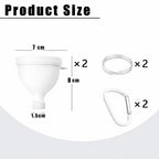 2 Pack Protein Powder Container to Go - Image 2