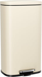 Arlopu 8/13.2 Gallon Step Trash Can, Stainless Steel Garbage Bin, Soft-Close by Arlopu