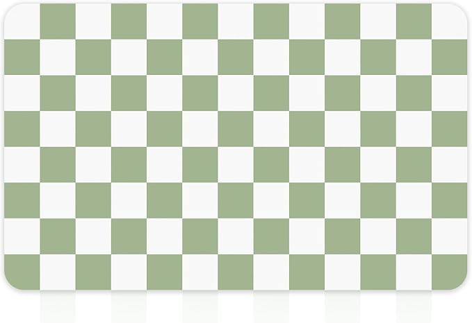 16" x 24" Checkered Dish Drying Mat - Image 9