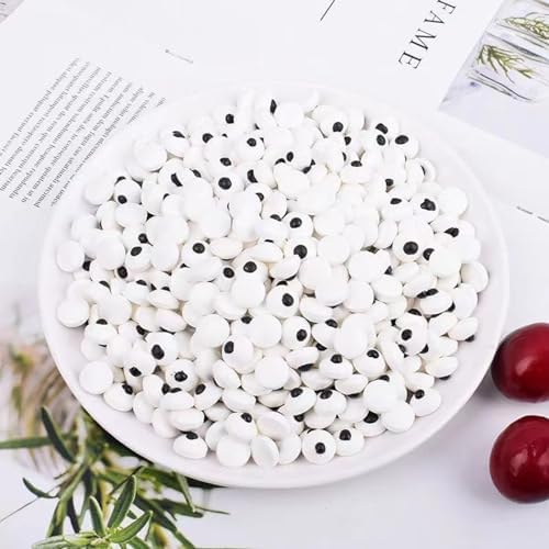 Sentovac 7mm Candy Eyeballs Eyes Edible Sugar Sprinkles Cookie Cake Cupcake Toppers Decorations Small Candy Eyes for Christmas Halloween Easter Cake Decorations Supplies - Image 3