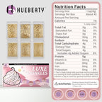 HUEBEATY® 6-in-1 Metallic Gold Dragees Sprinkles for Cake Decorating, Cupcakes & Cookies | 180g/6.36oz | Birthdays, Weddings, Holiday, Christmas Fancy Gold Cake Candy Pearls Sprinkles and Decorations - Image 2