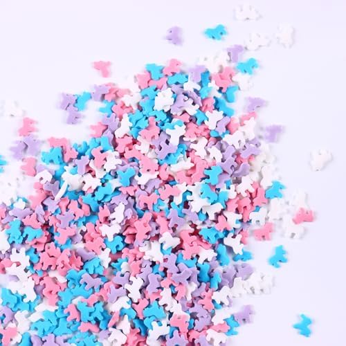 Unicorn Sprinkles for Cake Decorating 3.17 ounce Edible Blue Pink Purple Sprinkles Mix Topper Cookie Confetti Sprinkles for Cupcakes Candy Cream Chocolate Cake Decor for Birthday Princess Christmas Party - Image 4