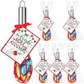 Nuogo 24 Sets Christmas Neighbor Whisks Gifts with Cards, 8 Inch by Nuogo