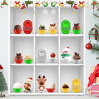 400pcs Christmas Mini Foil Cupcake Liners Golden Red Green Silver - Image 3