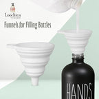 LOOCHICA Black Glass Kitchen Soap Dispenser, Detergent Dispenser or Hands Soap - Image 6