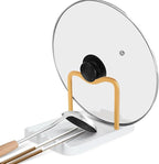 Ysks'hf spoon holder and pot lid holder，stainless steel，Kitchen Utensil Rest by Ysks%27hf