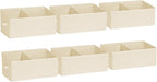DIMJ Closet Storage Bins, 6 Pack Storage Baskets by DiMJ