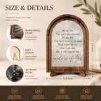 Goodness of God Arched Decor, Faith Table Sign, 5.9x7.9 - Image 2