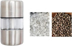 FGDTREE Portable Stainless Steel Salt and Pepper Grinder Mini Grinding - Image 3
