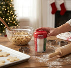 Holiday Sanding Sugar 3-Cell Bottle - Red, Green & White Christmas Decorating Sugar Crystals – 9.7oz Sparkling Baking Sprinkles for Cookies, Cupcakes, Gingerbread, Cakes & Holiday Treats - Image 2