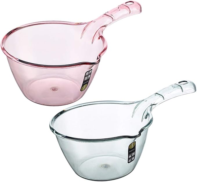 Plastic Water Ladle, Bath Ladle, Shower Bucket, Water Bath Scoop, Bathroom by Hiprecky