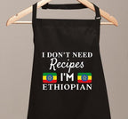 I Don't Need Recipes Novelty Chef Kitchen BBQ Apron Barber Chef Bib BBQ Kitchen - Image 2