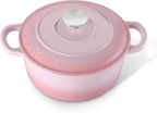 E-far 3 Qt Enameled Cast Iron Dutch Oven by E-far