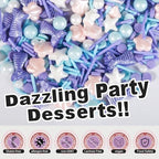Mermaid Sprinkles, Edible Ocean Seashell Sprinkles for Cakes Cupcakes, 180g - Image 4
