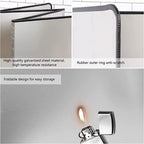 Splatter Guard for Frying Non-Stick 3 Sided Foldable Grease Splatter Screen - Image 5