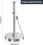 Jesginboo Brushed Nickel Paper Towel Holder - Image 8