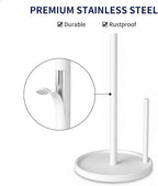 Jesginboo Paper Towel Holder Countertop, Paper Roll Holder - Image 4