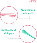 OYV Fresh Spring & Summer Colors Mini Whisk Set, 8.5 in Mini Whisks - Image 3